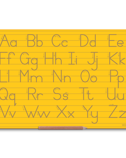 Wooden Alphabet Combo Boards - Capital and Lowercase letters