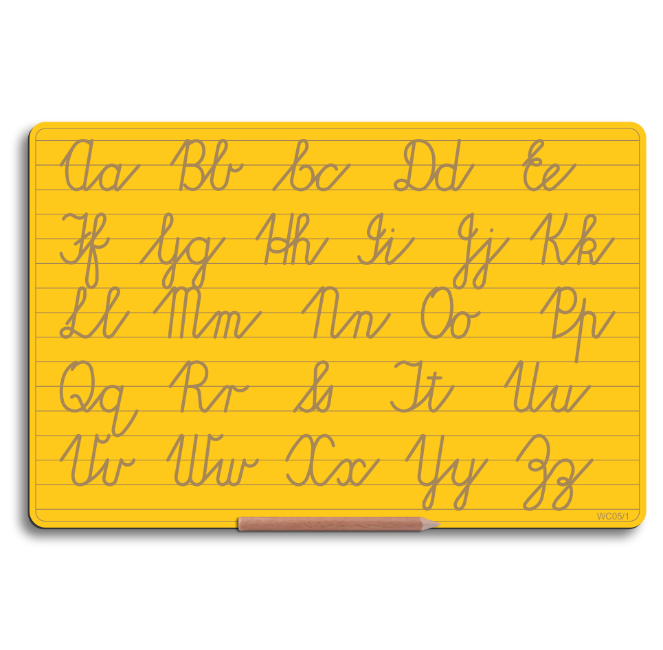 Write Right Alphabet Combo Cursive + Lines