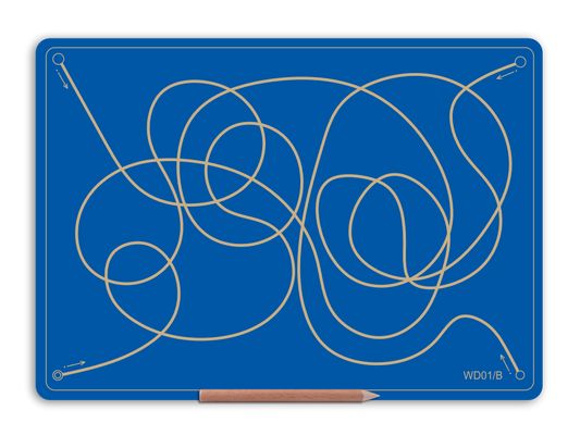 Wooden Big Doodle Board for eye tracking