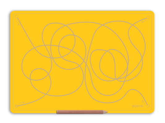 Wooden Big Doodle Board for eye tracking
