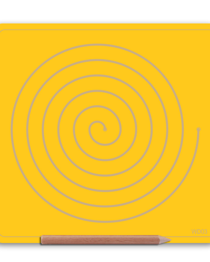 Wooden Single Spiral Doodle board