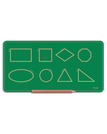 Green / Rectangle-Square-Diamond-Hexagon-Oval-Circle-Triangle-90? Triangle