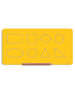 Yellow / Rectangle-Square-Diamond-Hexagon-Oval-Circle-Triangle-90? Triangle