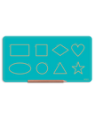 Aqua / Rectangle-Square-Diamond-Heart-Oval-Circle-Triangle-Star
