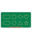 Green / Rectangle-Square-Diamond-Heart-Oval-Circle-Triangle-Star