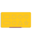 Yellow / Rectangle-Square-Diamond-Heart-Oval-Circle-Triangle-Star