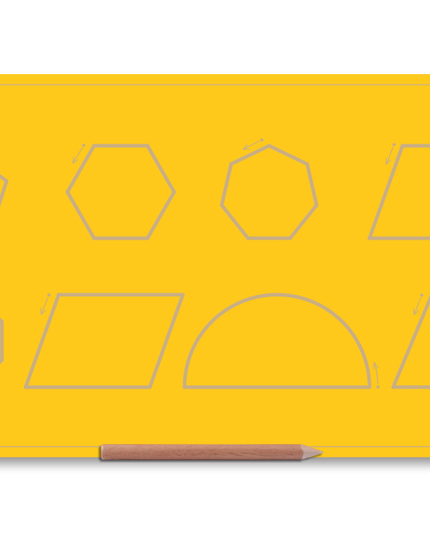 Wooden Big Shapes Board