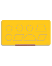Yellow / Pentagon-Hexagon-Rhombus-Heptagon-Octagon-Trapezium-Parallelogram-Semicircle