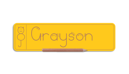 WriteRight My First Name - Std Print