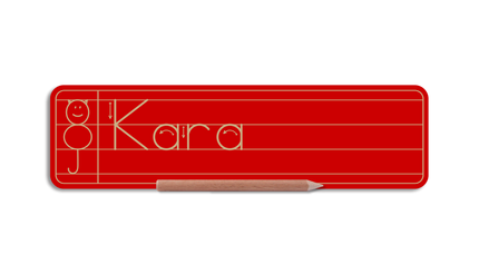 WriteRight My First Name in Alternative Print