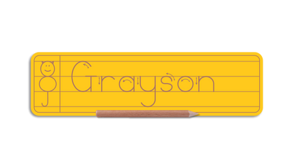 WriteRight My First Name in Alternative Print