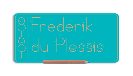 WriteRight My First Name & Surname board - Alt Print