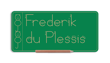 WriteRight My First Name & Surname board - Alt Print