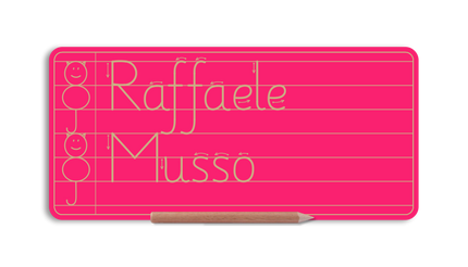 WriteRight My First Name & Surname board - Sassoon