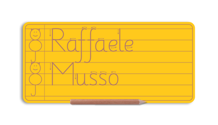 WriteRight My First Name & Surname board - Sassoon