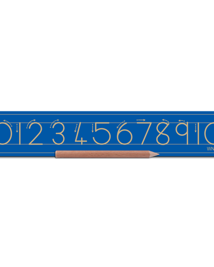 Write Right WN02/1 Numbers 0 -10 with lines