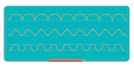 Wooden 3 Pattern Board