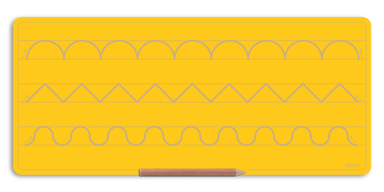 Wooden 3 Pattern Board