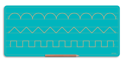 Wooden 3 Pattern Board