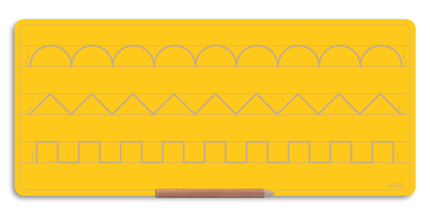 Wooden 3 Pattern Board