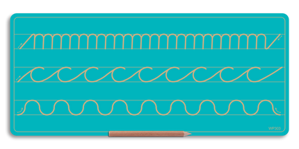 Wooden 3 Pattern Board