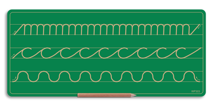Wooden 3 Pattern Board