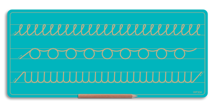 Wooden 3 Pattern Board