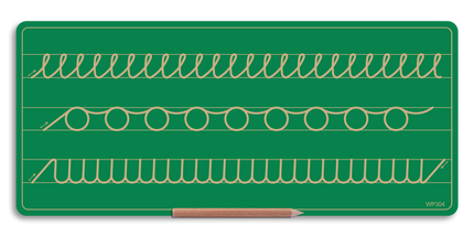 Wooden 3 Pattern Board