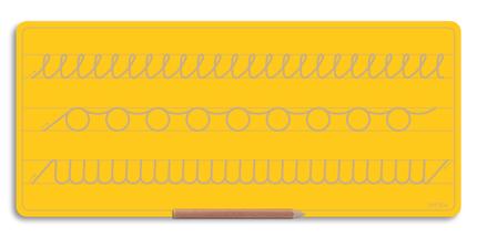 Wooden 3 Pattern Board