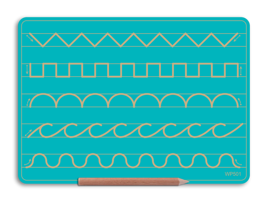 Wooden 5 Pattern Board