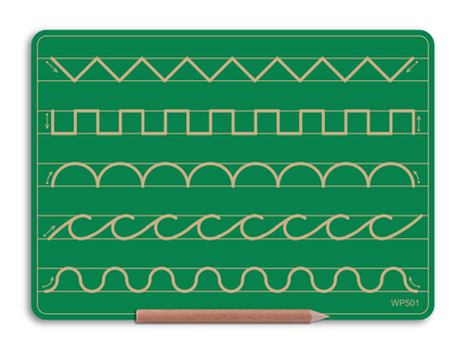 Wooden 5 Pattern Board