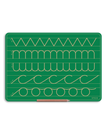 Medium / Zig Zag Cursive N | U | C | O / Green