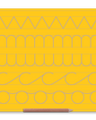 Medium / Zig Zag Cursive N | U | C | O / Yellow