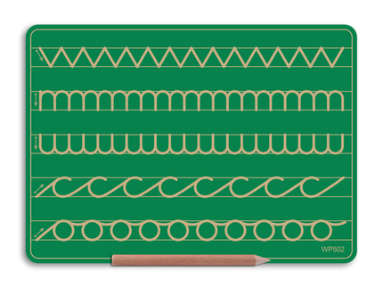 Wooden 5 Pattern Board