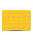 Yellow / Zig Zag Cursive n u c o
