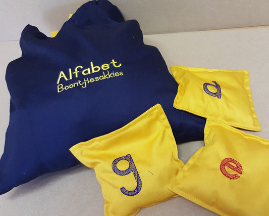 Bean Bag Kit Afrikaans Alfabet