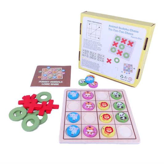 Animal Sudoku Game and Tic Tac Toe