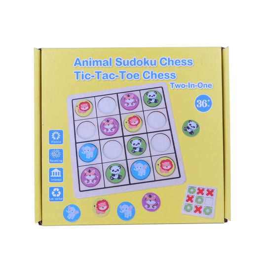 Animal Sudoku Game and Tic Tac Toe