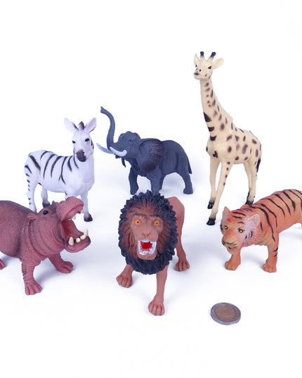 Animals Wild - Bag Large of 6