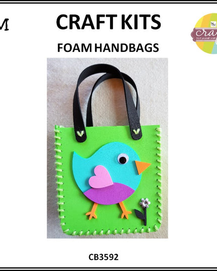 Craft Kit Foam Handbag Bird