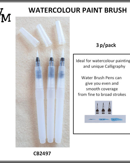 Paint Brush Watercolour each