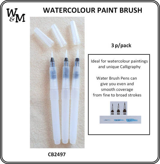 Paint Brush Watercolour each