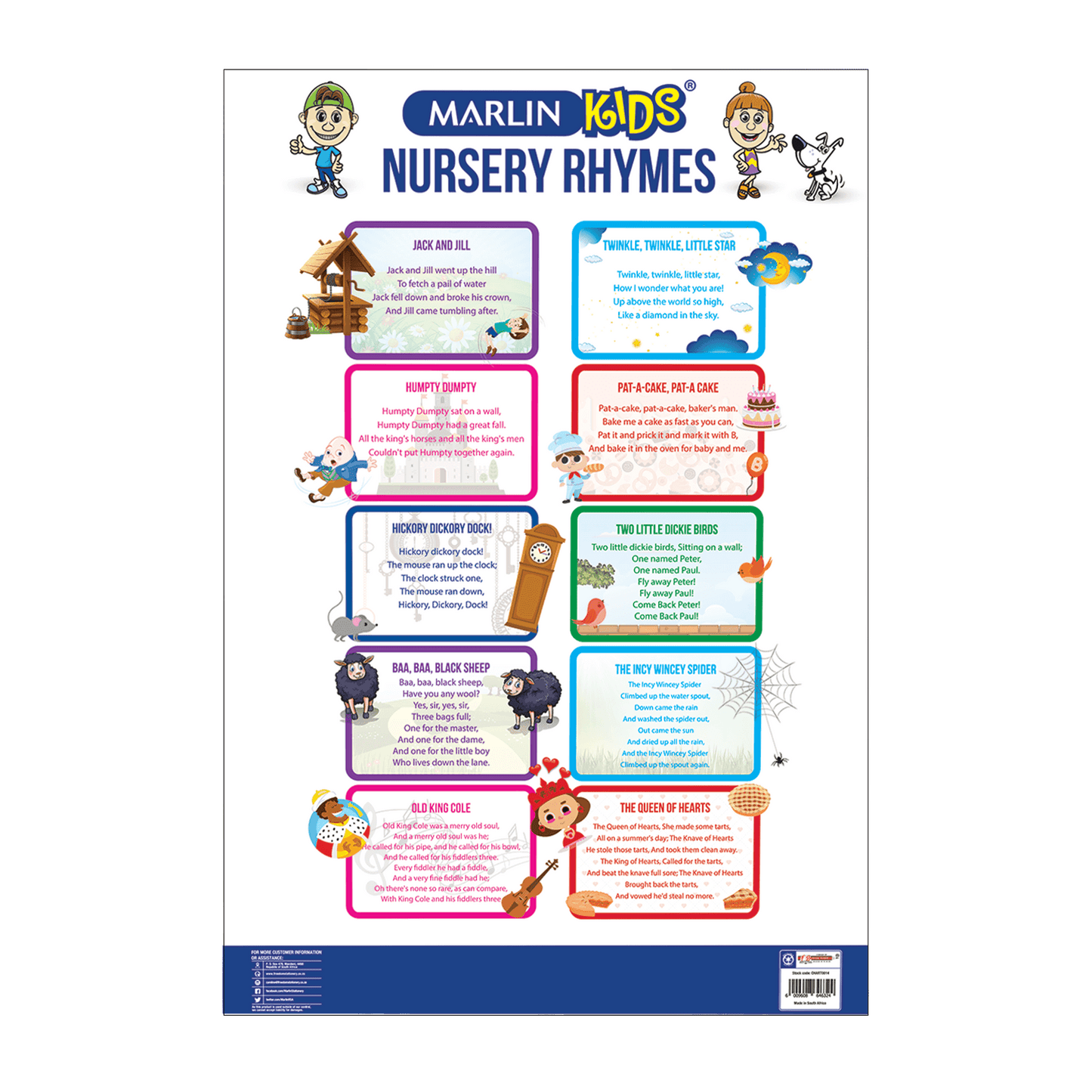 Chart - Nursery Rhymes