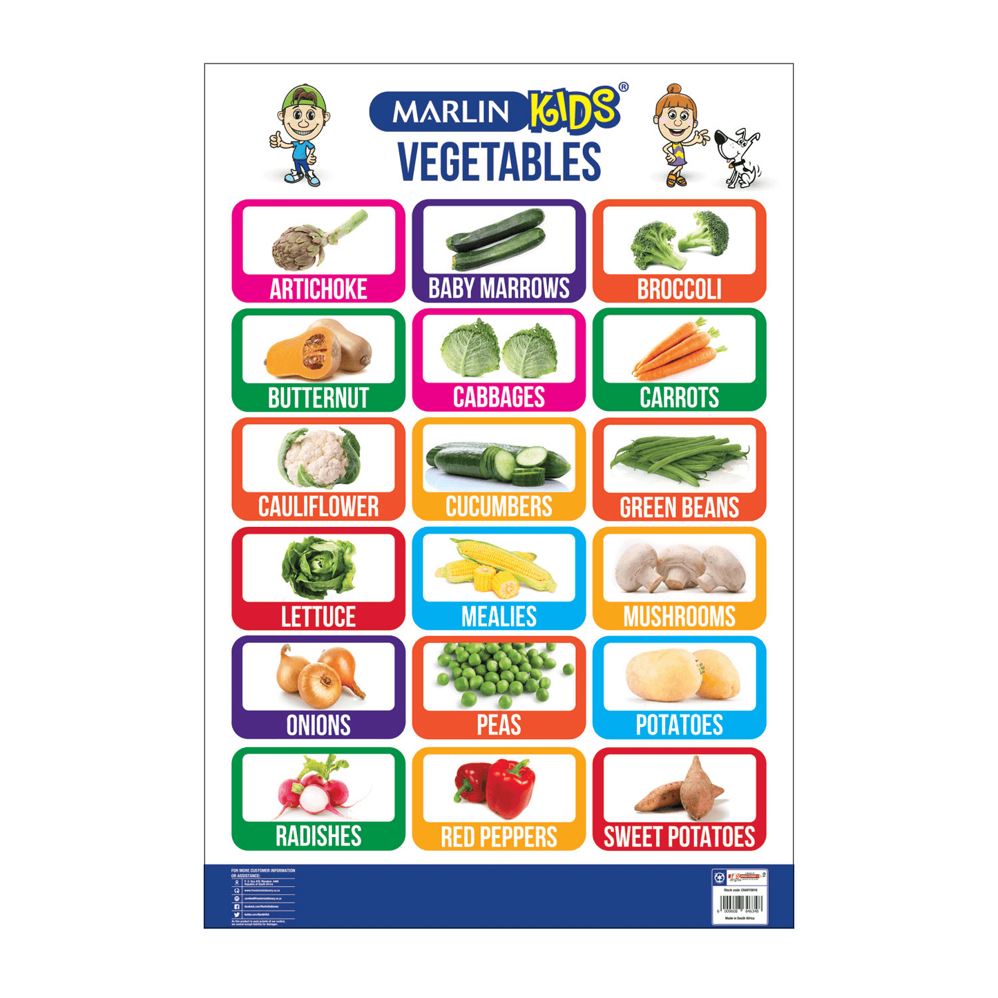 Chart - Vegetables