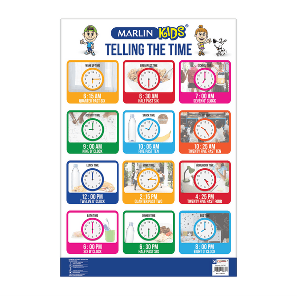 Chart - Telling the time