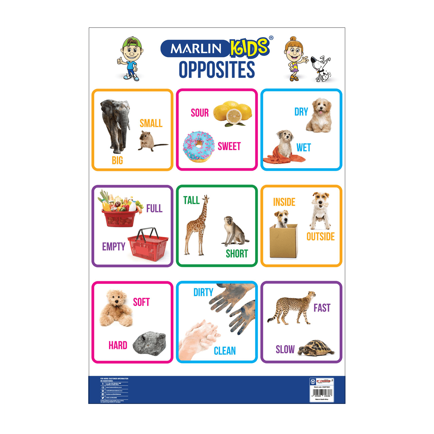 Opposite Sort Chart Chart - Opposites – Edunation