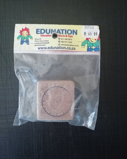 Stamp - Clock Face with minutes 4cm