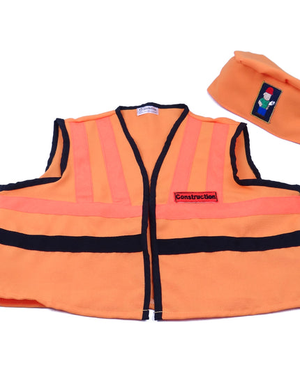Play Vest - Construction Worker with Hat