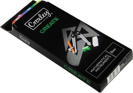 Mathematical Instrument Set 11 Pieces Croxley