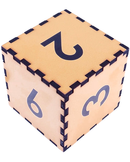 Dice Numbers - 65mm Wooden 1-6